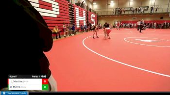 87-99 lbs Round 1 - Joilyn Martinez, Prosser Wrestling Academy vs Olivia Myers, Goldendale Grapplers Youth Wrestling