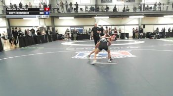 94 lbs Consolation - Brooke Connors, Mechanicville-Stillwater vs Zoey Hernandez, Rocky Point