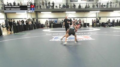 94 lbs Consolation - Brooke Connors, Mechanicville-Stillwater vs Zoey Hernandez, Rocky Point