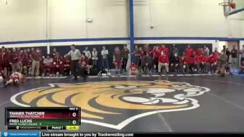 125 lbs Quarters & Wb (16 Team) - Tanner Thatcher, Worcester Polytechnic vs Fred Luchs, Rhode Island College