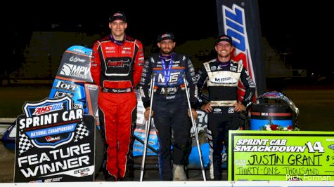 USAC Kokomo Sprint Car Smackdown Saturday Results
