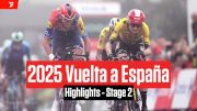 Vuelta a España 2025 Stage 2 Highlights