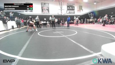 106 lbs Rr Rnd 3 - Brayden Barajas, Grove Takedown Club vs Ean Howard, Vinita Kids Wrestling