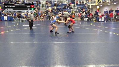 106 lbs Consy 5 - Rylee Mains, Southmoreland vs Lily Perri, Mt. Lebanon