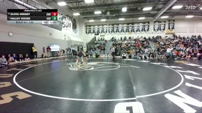 135 lbs Champ. Round 1 - Halley House, Cheyenne East vs Olivia Herget, Central