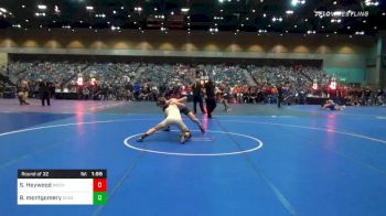 138 lbs Prelims - Sammy Heywood, Wasatch vs Bonner Montgomery, Chester