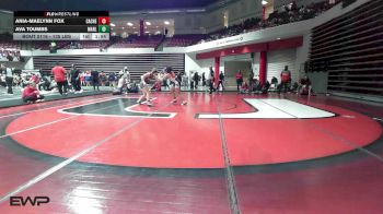 135 lbs Quarterfinal - Ania-Maelynn Fox, Cache High School Girls vs Ava Toumbs, Marlow High School Girls