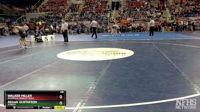 107 Lbs Cons. Round 3 - Walker Miller, Ellendale-Edgeley-Kulm Vs Regan ...