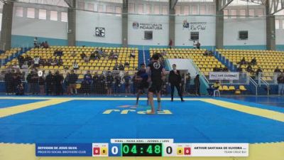 ARTHUR SANTANA DE OLIVEIRA PAES vs DEYVISON DE JESUS SILVA 2026 FPJJ Campeonato Paulista Sem Kimono