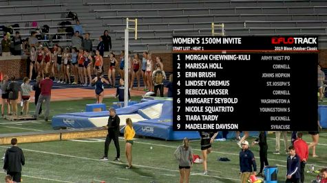 Women's 1500m Invite, Heat 1