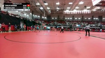 120 lbs Champ. Round 1 - Amiyah Love, Pebble Hills vs Evelyn Warren, Northwest Nelson