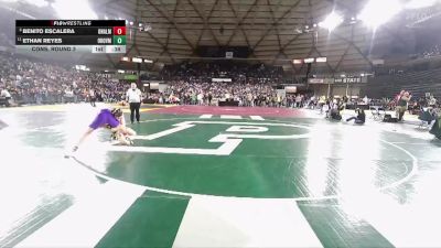 Boys 1B/2B 120 Cons. Round 3 - Ethan Reyes, Oroville vs Benito Escalera, Onalaska