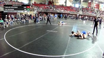 110 lbs Champ. Round 1 - Dallas Woltman, Hemingford Jr Wrestling Club vs Eli Jackson, Seward Wrestling Club