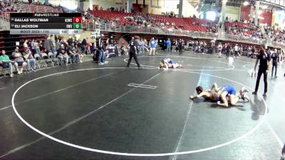 110 lbs Champ. Round 1 - Dallas Woltman, Hemingford Jr Wrestling Club vs Eli Jackson, Seward Wrestling Club