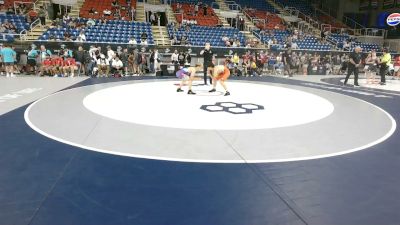 120 lbs Cons. Rd Of 64 - Mason Hoffman, Oklahoma vs Kaden Weaghington, Arizona