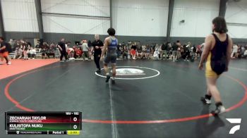 182 lbs Round 2 - Zechariah Taylor, Ilwaco Youth Wrestling vs Kulisitofa Nuku, Unattached