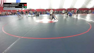 107-112 lbs Round 1 - Haedyn Cochran, Roncalli vs Connor Woosencraft, Pulaski