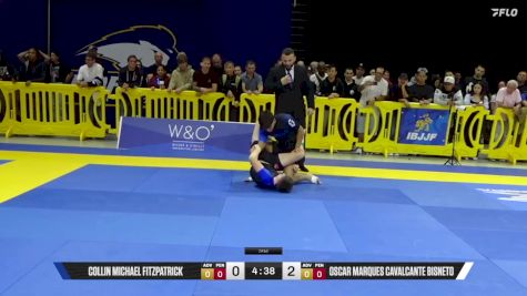 Oscar Marques Cavalcante Bisneto vs Collin Michael Fitzpatrick 2025 Pan IBJJF Jiu-Jitsu No-Gi Championship
