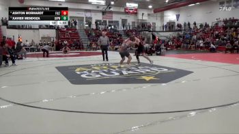 190 lbs Quarterfinal - Ashton Morhardt, Fulton (H.S.) vs Xavier Mendoza, Davenport West