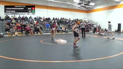 114 lbs Round 3 - Nash Bral, Yilek Wrestling Club vs Caleb Broghammer, Delaware County Wrestling Club