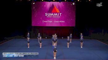 Coast Cheer - Great Whites [2026 L3 Junior - Flex - D2 - Small - A Wild Card] 2026 The D2 Summit