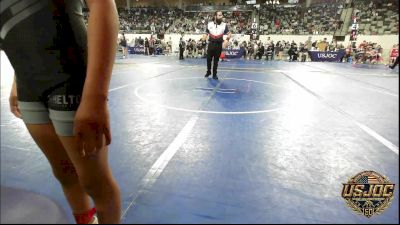65 lbs Rr Rnd 1 - Adalena Chay, Shelton Wrestling Academy vs Lakely Kraft, Bridge Creek Youth Wrestling