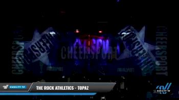 The Rock Athletics - Topaz [2021 L2 Youth - D2 - Medium Day 1] 2021 CHEERSPORT National Cheerleading Championship