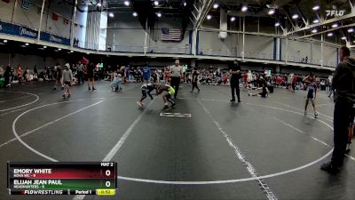 60 lbs Round 5 (10 Team) - Elijah Jean Paul, Headhunters vs Emory White, NOVA WC