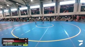 135 lbs 3rd Place Match - David Flores, Rio Vista Wrestling vs Mason Russell, Cypress Wrestling Club