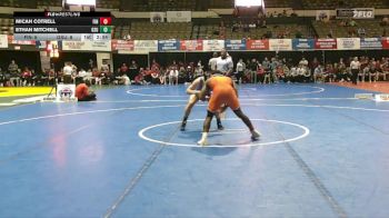 149 lbs Placement (16 Team) - Ethan Mitchell, Glenville State University vs Micah Cotrell, Findlay