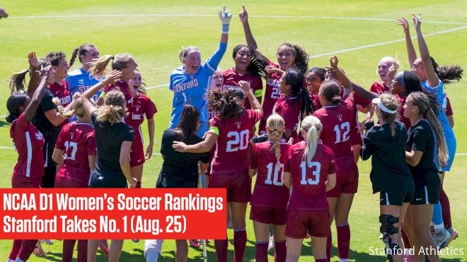 NCAA DI Women's College Soccer Rankings This Week: Stanford Takes Top Spot