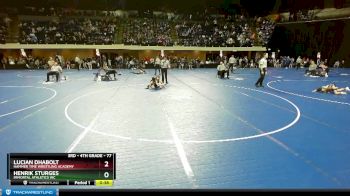 77 lbs Cons. Round 2 - Henrik Sturges, Immortal Athletics WC vs Lucian Dhabolt, Hammer Time Wrestling Academy