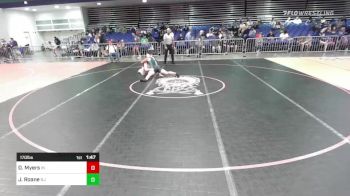 170 lbs Consi Of 64 #2 - Duke Myers, IN vs Jordyn Roane, NJ