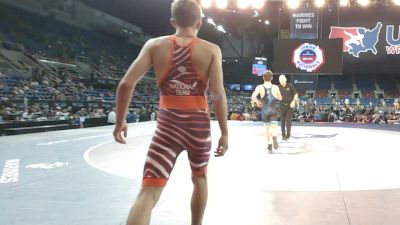 132 lbs Champ. Rd Of 32 - CJ Caines, Pennsylvania vs Alessandro Vitello Jr., Georgia