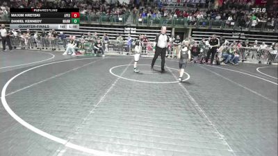 57 lbs Quarterfinal - Maxim Hretski, Apex vs Daniel Kennedy, Mahwah