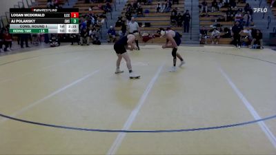 141 lbs Cons. Round 1 - Aj Polansky, Southwest State vs Logan McDonald, Iowa Lakes Community College