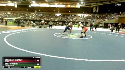 175 lbs Cons. Round 1 - Brendan Svetich, Melba vs Brett Myers, Coeur D Alene