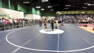 124 lbs Round Of 64 - Lexy Pabon, MD vs Sabina Charlebois, IL