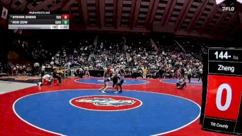 144-6A Quarterfinal - Rod Zow, Camden County vs Steven Zheng, Tift County