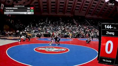 144-6A Quarterfinal - Rod Zow, Camden County vs Steven Zheng, Tift County