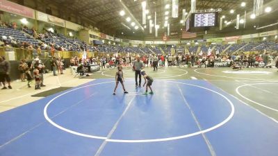 54 lbs Semifinal - Annalise Patterson, Duran Elite vs Colette Hollabaugh, Mountain Grapplers WC (MGWC)