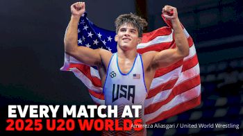 Every Luke Stanich Match At The 2025 U20 World Championships