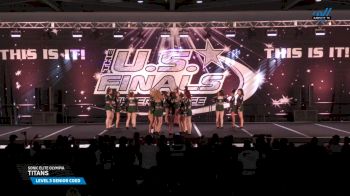 Sonic Elite Olympia - Titans [2025 L3 Senior Coed Day 1] 2025 The U.S. Finals Tacoma