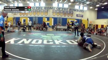 285 lbs Placement (16 Team) - Freedom McDaniel, Alpha Dogs vs Jakari Johnson, Braves WC