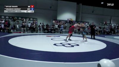 79 kg Cons. Sub-quarters - Myles Takats, Buffalo Valley RTC vs Brandon Murray, Cyclone Regional Training Center C-RTC