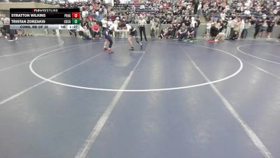 132 lbs Cons. Rd Of 32 - Stratton Wilkins, Providence Hall vs Tristan Zorzakis, Corner Canyon