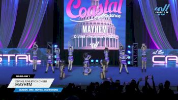Divine Athletics Cheer - Mayhem [2025 L1 Mini - Novice - Restrictions Day 1] 2025 Coastal at the Capitol Grand Nationals