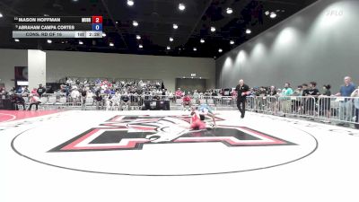 120 lbs Cons. Rd Of 16 - Mason Hoffman, Mustang Broncos vs Abraham Campa Cortes