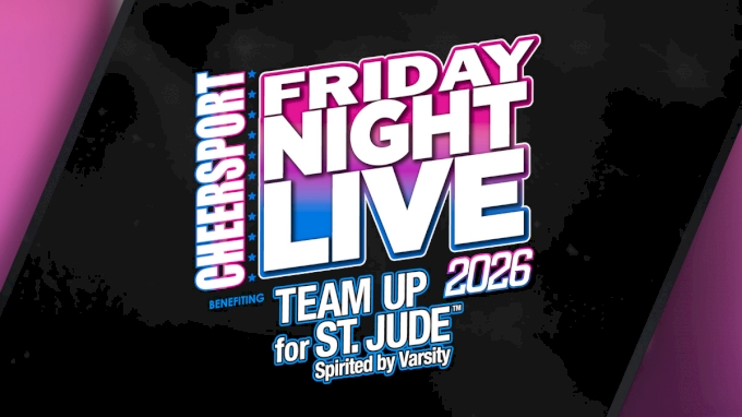 CHEERSPORT Friday Night Live 2026 Event Logo