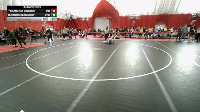 14U Boys - 120 lbs Quarters - Kameron Zingler, Watertown Wrestling Club vs Jackson Clemment, Oregon Youth Wrestling Club